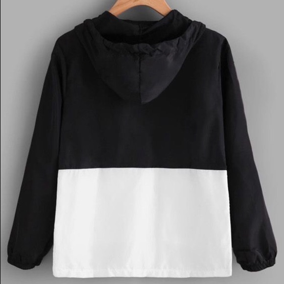 SHEIN Colour Block Windbreaker - Picture 2 of 10